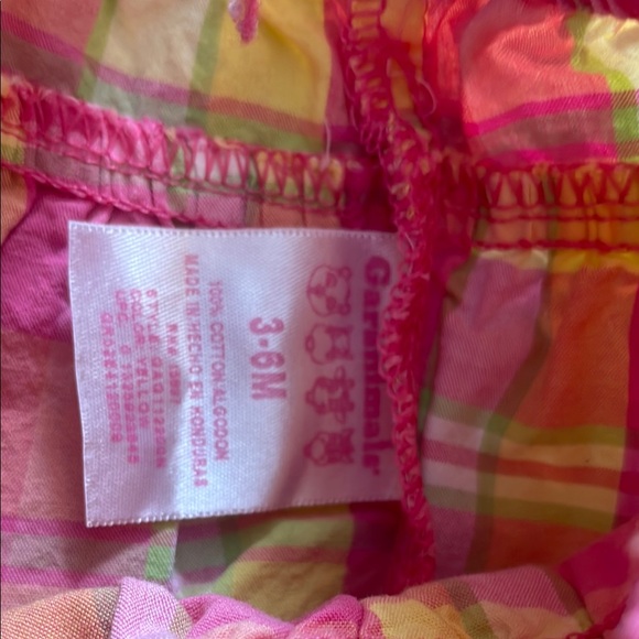 Garanimals Pink and Yellow Plaid Skirt - Picture 4 of 5